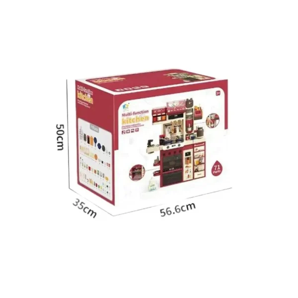 Caja de presentación de cocina de juguete multifuncion para ninas y ninos