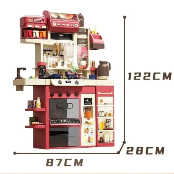 Medidas de juguete cocina infantil interactiva para ninos y ninas
